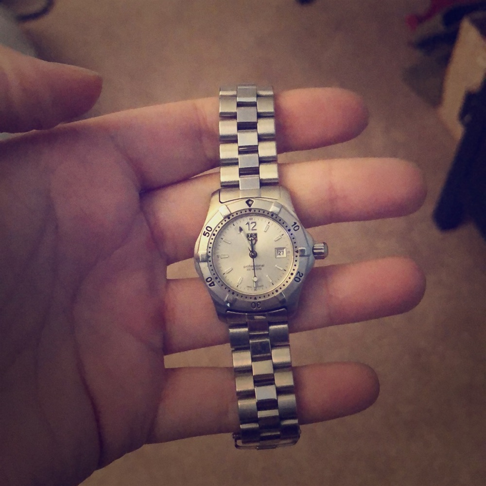 Tag Heuer Silver Watch